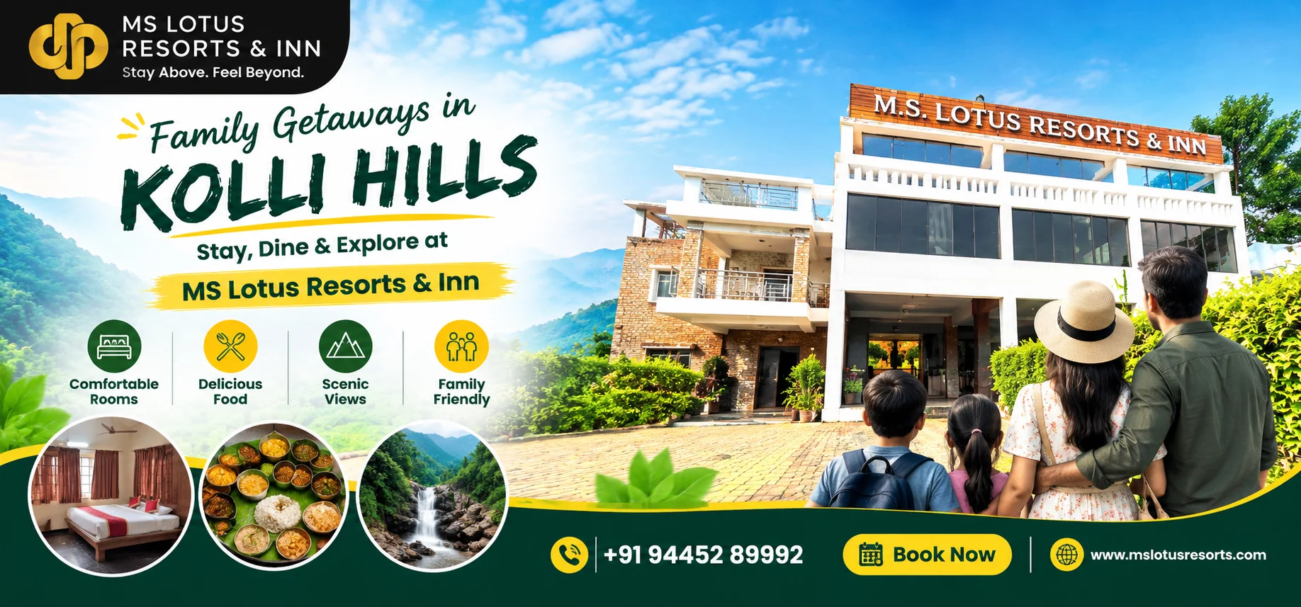 Family Getaways in Kolli Hills: Stay, Dine & Explore