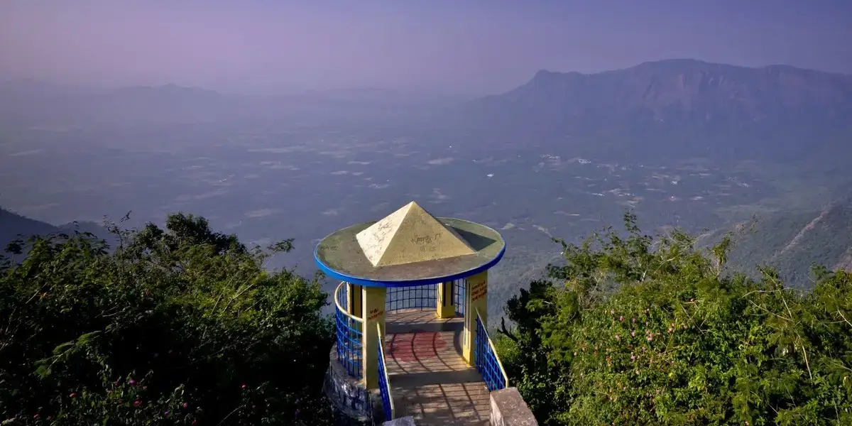 Kolli Hills viewpoint near MS Lotus Resorts