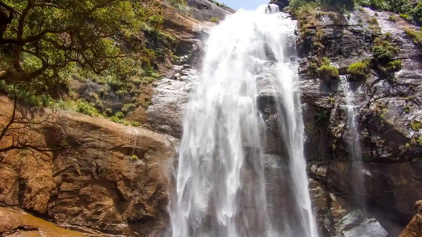 Kolli Hills waterfalls near MS Lotus Resorts