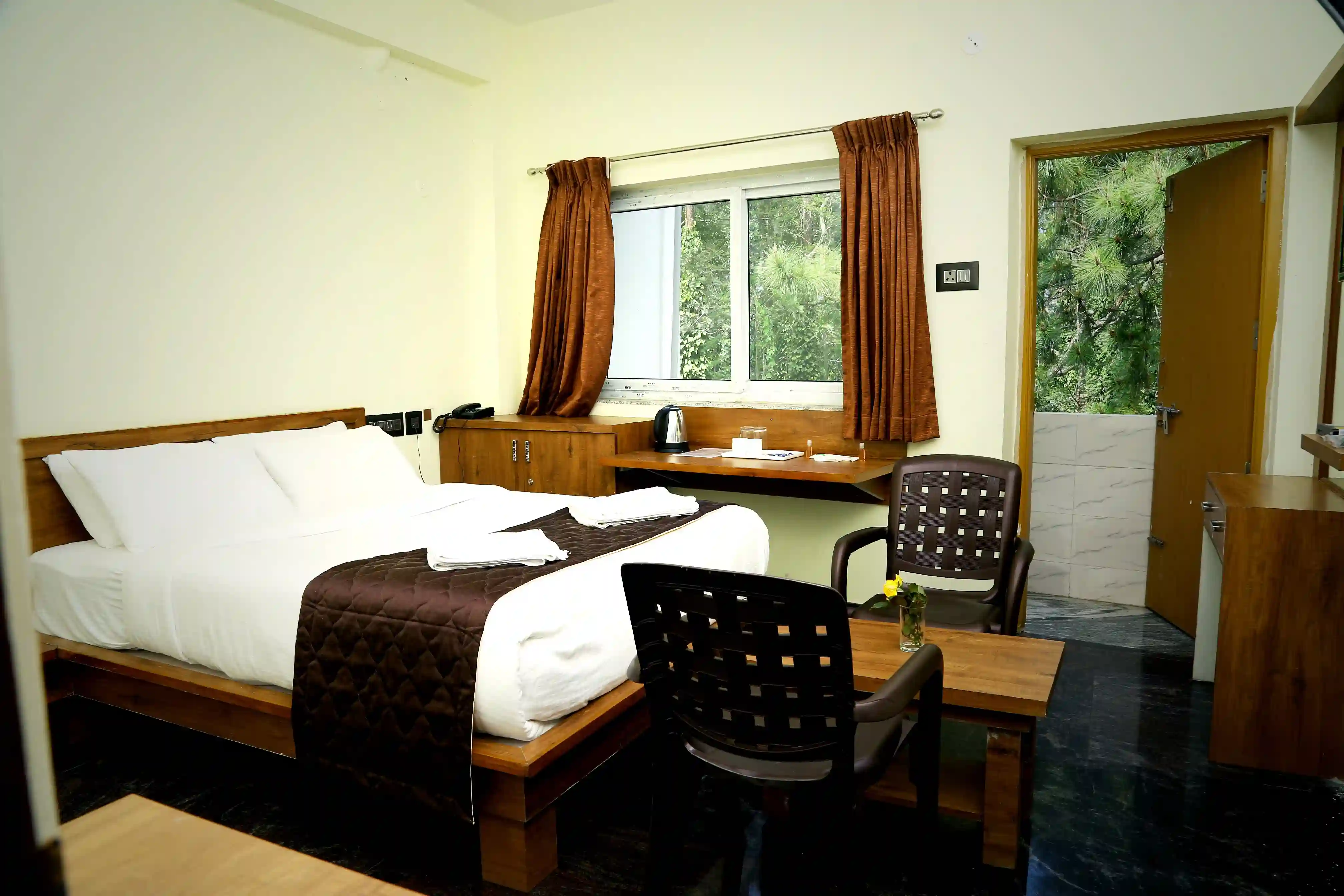 Single Room view at MS Lotus Resorts, Kolli Hills