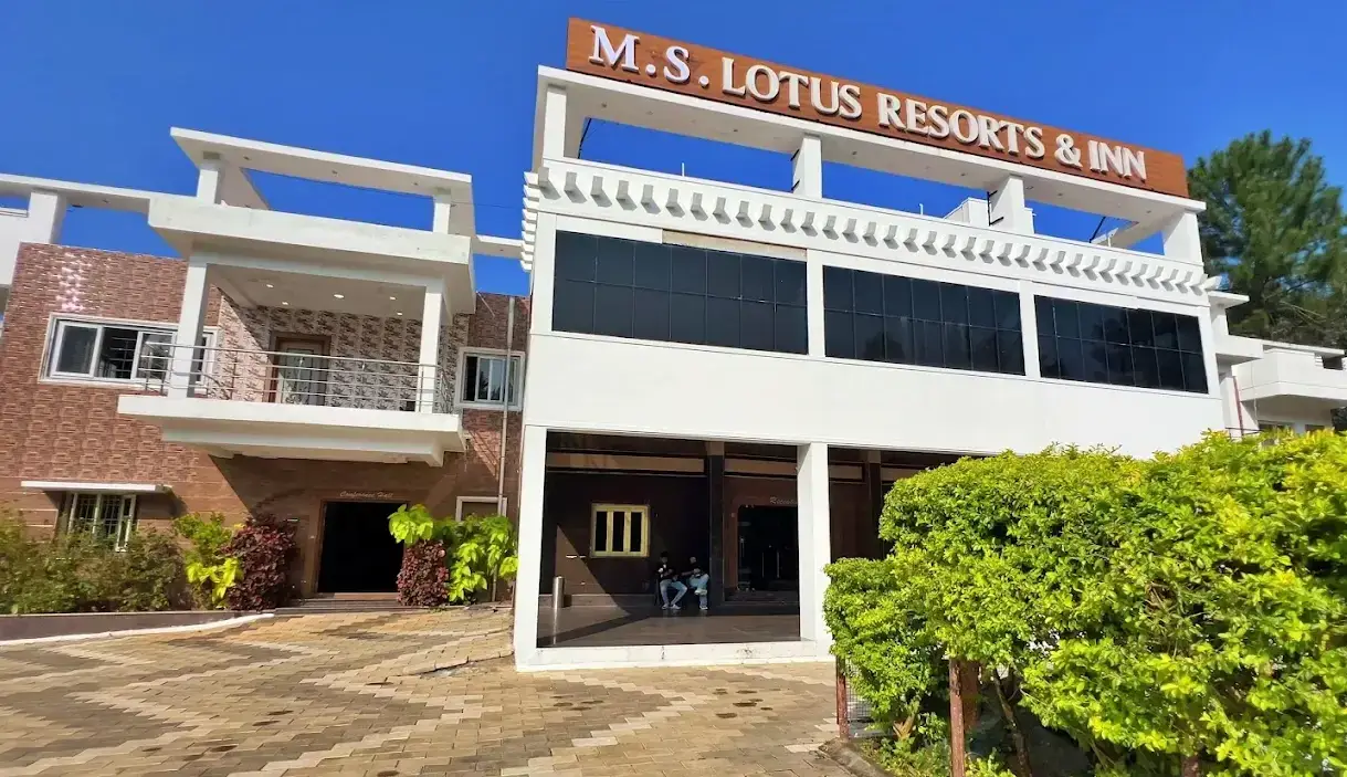 MS Lotus Resorts property surrounded by Kolli Hills greenery